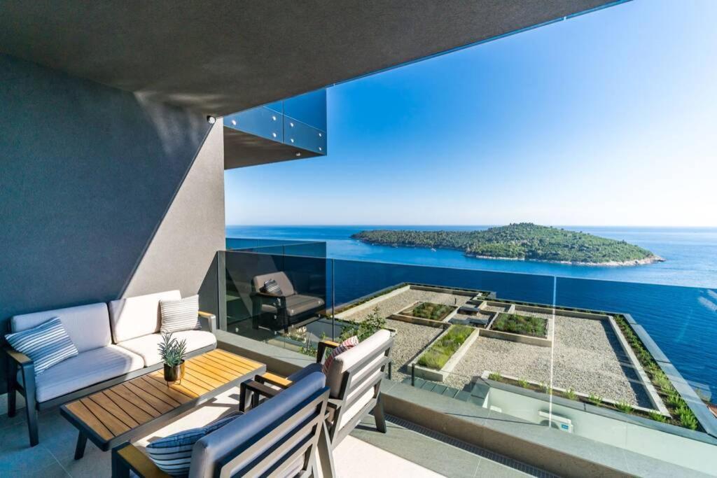 New&Luxury 5* With An Amazing View - Pure Apartment Dubrovnik Ngoại thất bức ảnh